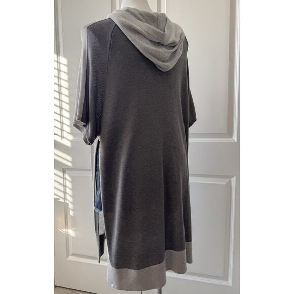Lululemon Opened Up Poncho Heathered Core Ultra Light Grey Heathered Asphalt M/L - Picture 5 of 9